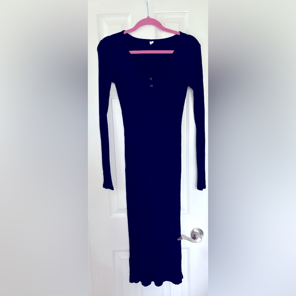 BP. Ribbed Maxi Dress